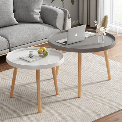 小茶几北欧小户型阳台迷你网红小桌子卧室小型现代简约创意小圆桌